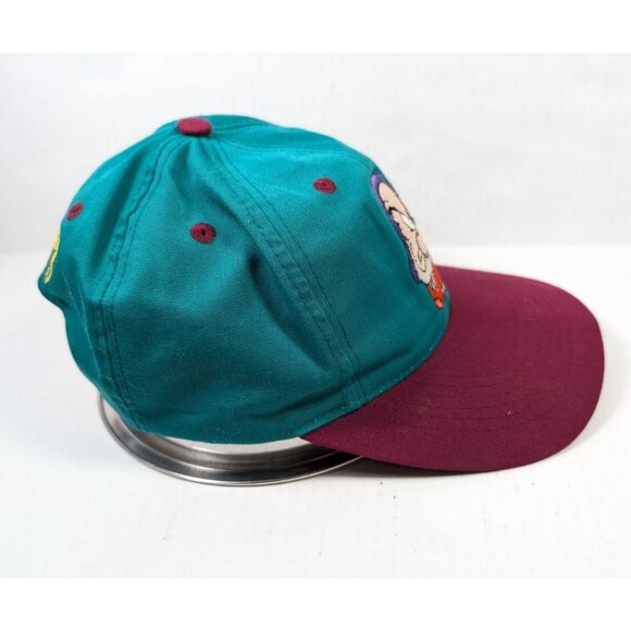 Vintage Snow White & the Seven Dwarves GRUMPY Hat Disney 90s Snapback - Picture 5 of 8